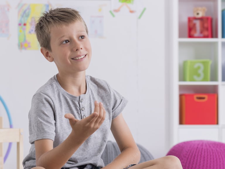 Boy Has Breakthrough at Children's Therapy Session in San Diego, CA